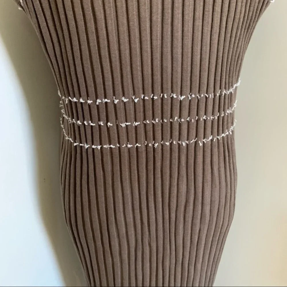 NWT WORTH New York Midi Knot Trim Dress sz XL - Picture 7 of 10